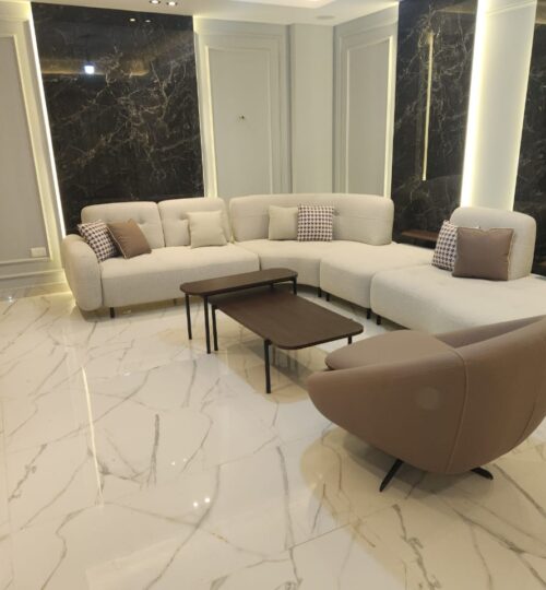  شقه للبيع 175 متر فى الحي التاسع بالشيخ زايد مدخل زايد 5 مفروشه بالكامل